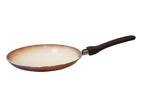 HUDSON Crepe Pan has Ceramic Nonstick, 8.7, Cookware, Pots and Pans, Copper - CookCave