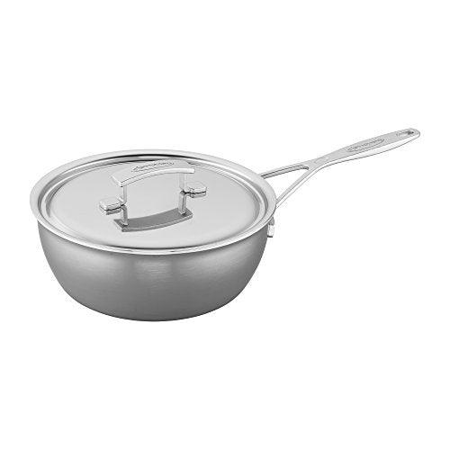 Demeyere Industry 5-Ply 3.5-qt Stainless Steel Essential Pan - CookCave