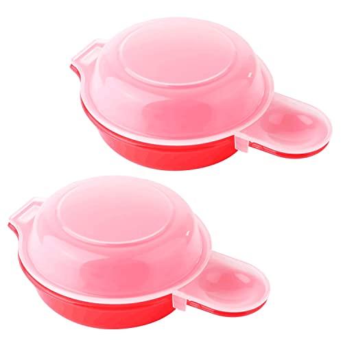 2pcs-Microwave Egg Cooker,Microwave Egg Maker,1 Minute Fast Egg Hamburg Omelet Maker Kitchen Cooking Tool - CookCave