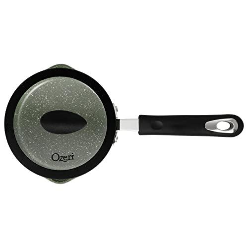 The All-In-One Stone Saucepan and Cooking Pot by Ozeri - 100% APEO, GenX, PFBS, PFOS, PFOA, NMP and NEP-Free German-Made Coating - CookCave