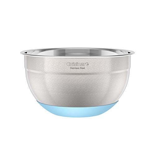 Cuisinart 3-Piece Stainless Steel Mixing Bowls with Nonslip Base, 1.5qt, 3qt & 5qt - CookCave