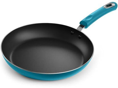Utopia Kitchen Saute Fry Pan Nonstick Frying Pan - 11 Inch Induction Bottom - Aluminum Alloy and Scratch Resistant Body - Riveted Handle (Turquoise-Black) - CookCave