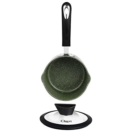 The All-In-One Stone Saucepan and Cooking Pot by Ozeri - 100% APEO, GenX, PFBS, PFOS, PFOA, NMP and NEP-Free German-Made Coating - CookCave