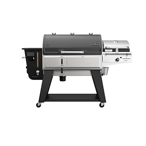Camp Chef Woodwind Pro 36 Grill with Sidekick Sear - Pellet Grill & Smoker for Outdoor Cooking - Comes with WIFI Connectivity - Sidekick Compatible - 1236 Sq In Total Rack Surface Area - CookCave