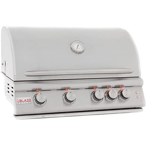 Blaze Marine Grade Stainless Steel Built-in Propane Gas Grill with Lights (BLZ-4LTE2MG-LP), 32-inch - CookCave