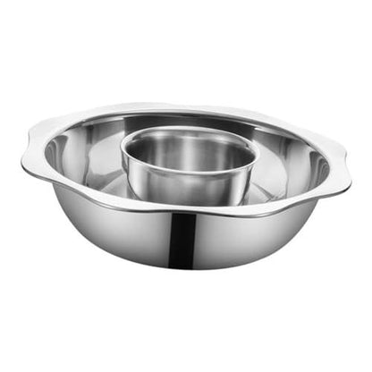 GOOHOCHY stainless steel hot pot sichuan hot pot dual sided hot pot noodle pot korean shabu shabu pot double sauce pot shabu shabu hot pot kitchen cooking pot stew pot pan induction cooker - CookCave