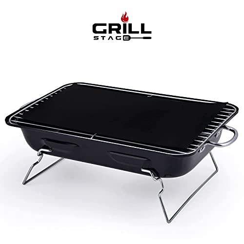 Reusable Heavy Duty Grilling Mat Set - BBQ Mats For Grilling Prevent Food From Sticking & Falling In Between The Grates - Easy To Clean Durable 500 Degree Nonstick Grill Mat - Set Of 2 - CookCave