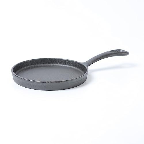 HAWOK Cast Iron Mini Round Griddle-5" Crepe Pan-Pre-Seasoned Skillet Set of 6… - CookCave