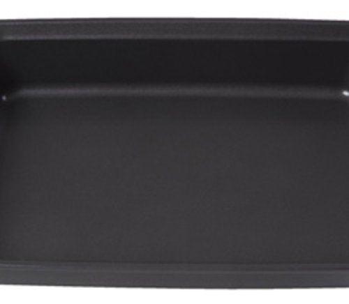 Rachael Ray 55673 Nonstick Bakeware Set with Grips includes Nonstick Bread Pan, Baking Pans and Cake Pans - 5 Piece, Gray with Orange Grips - CookCave