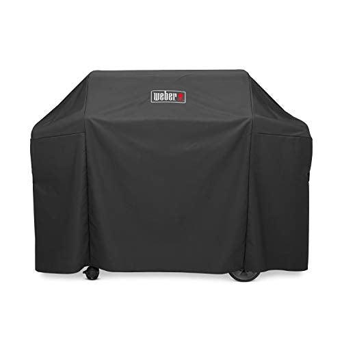 Weber Genesis II 400 Series Premium Grill Cover, Heavy Duty and Waterproof, Fits Grill Widths Up To 65 Inches - CookCave