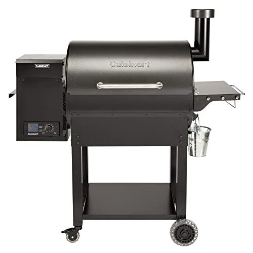 Cuisinart CPG-700 Grill and Smoker, 52"x24.5"x49.3", Deluxe Wood Pellet Grill & Smoker - CookCave