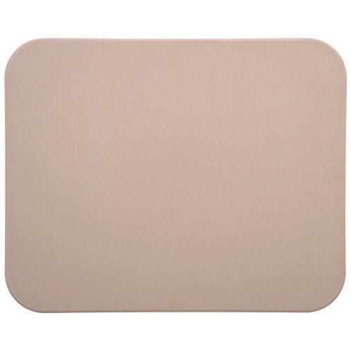 American Metalcraft 15" x 14" Rectangular Economy Pizza Stone,Cream - CookCave