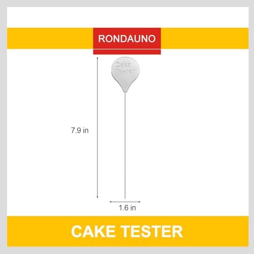 Cake Tester, 2 Packs Cake Testers for Baking and Cakes Testing Stick Doneness Endurance CakeTester Skewer 7.9 in Stainless Steel Rondauno - CookCave