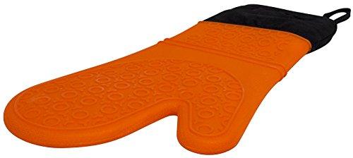 Baking Pizza Stone with handles for Grill, Oven & BBQ15” Durable, Certified Safe, for Ovens & Grills. Bonus Silicone Mitt. - CookCave
