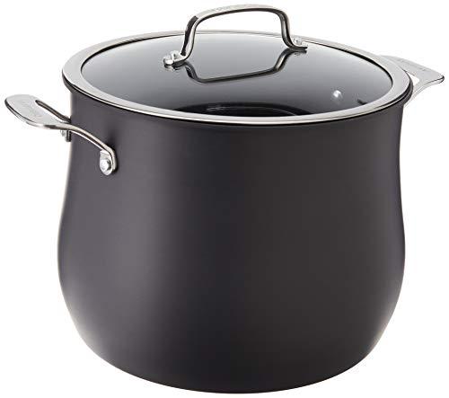 Cuisinart 12-Quart Stockpot, Hard Anodized Contour Stainless Steel w/Cover, 6466-26 - CookCave