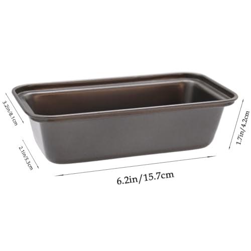 Zddaoole 6 PCS Nonstick Carbon Steel Baking Bread Pan,Mini Loaf Pans,Small Banana Bread Tins,6.2" x 3.2" - CookCave