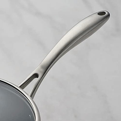 Tramontina Covered Sauce Pan Hard Anodized 4 Qt - CookCave