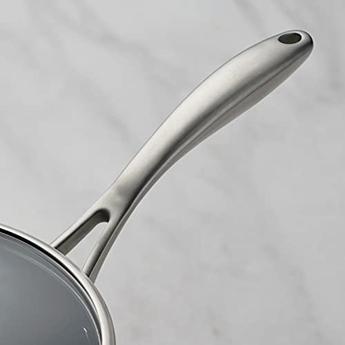 Tramontina Covered Sauce Pan Hard Anodized 3 Qt - CookCave