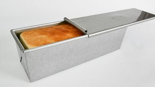 USA Pan Pullman Loaf Pan with Cover, Large w Set of 2 - CookCave