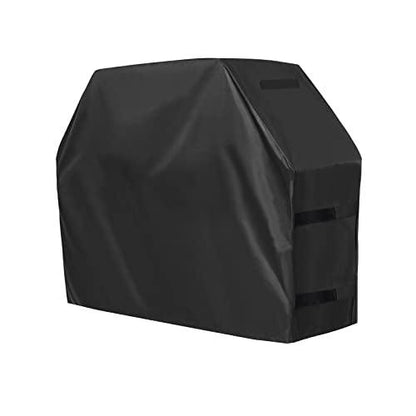 OutdoorLines Waterproof Heavy Duty BBQ Grill Cover - Universal Barbecue Grill Covers UV Resistant Barbeque Gas Grill Cover for Outdoor Universal Grills, 58L x 24W x 44H Inch, Black - CookCave