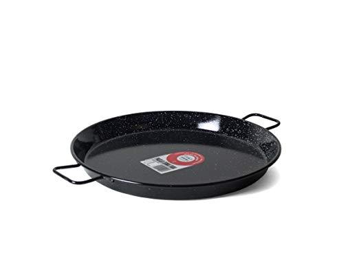 Garcima La Ideal Enamelled Steel Paella Pan 34cm - CookCave