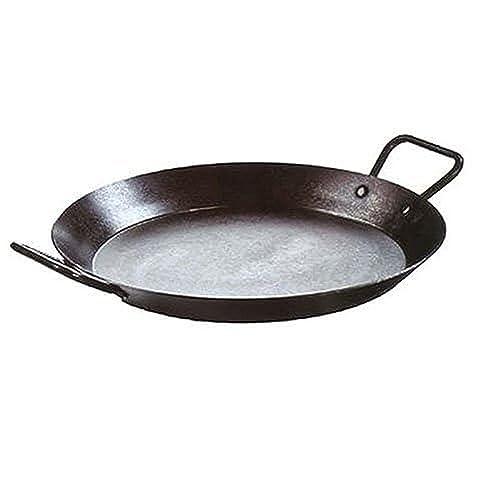 Lodge Carbon Steel Skillet, Pre-Seasoned, 15-inch,Black - CookCave