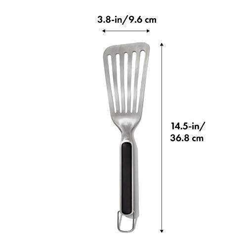 OXO Good Grips Grilling Tools, Precision Turner, Black - CookCave