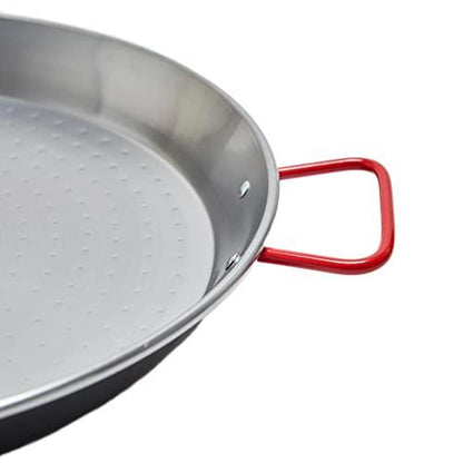 Garcima 8-Inch Carbon Steel Paella Pan, 20cm - CookCave