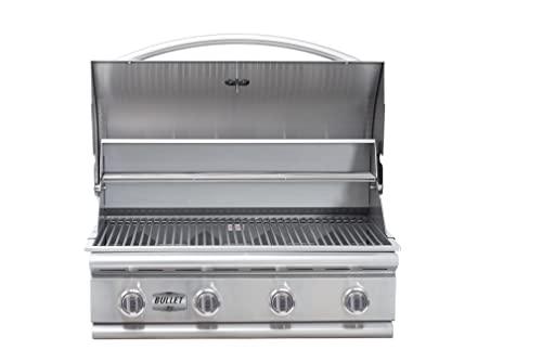 Bullet by Bull Outdoor Products 48109 Bronco Bullet by Bull 4 Burner Grill Natural Gas, Stainless Steel - CookCave