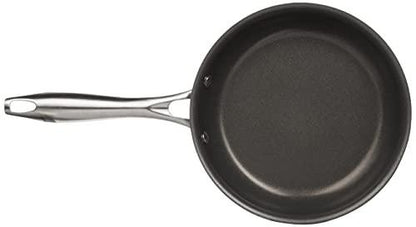 Cuisinart DSA22-20 Anodized Nonstick 8-Inch, Black/Stainless Steel Dishwasher-Safe-Hard, Open Skillet - CookCave