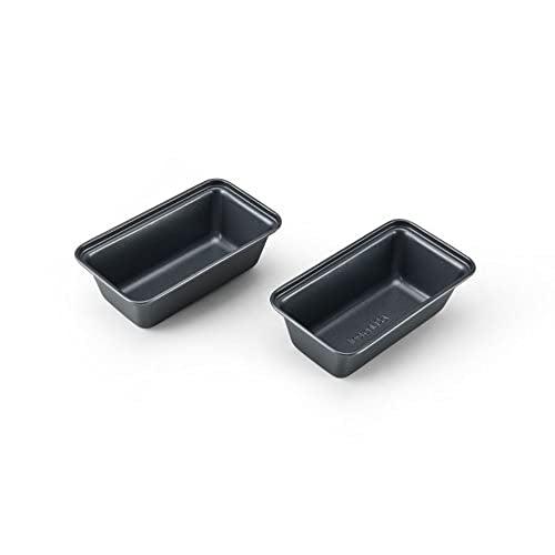 Instant Pot Official Mini Loaf Pans, Set of 2, Compatible with 6-Quart and 8-Quart Cookers, Gray - CookCave