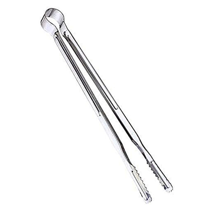 SEJONG COOK Korea Multi Proposal High Strength Stainless Steel Tongs, Bounds Spring, Smooth Edge For food, BBQ, Bulgogi, Korean BBQ Food (Large) - CookCave