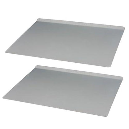 Set of 2 Non Stick Baking Cookie sheets Great for Christmas Cookies Heavy weight - CookCave