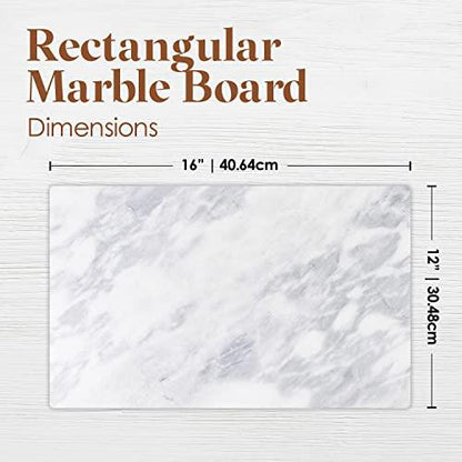 Homeries Marble Board (Rectangle 12 * 16") - CookCave
