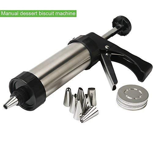 Stainless Steel Cookie Press/Icing Decorating Gun Sets for Biscuit/Cake Decoration - CookCave