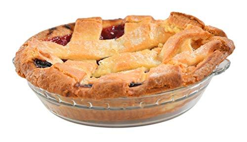 Home-X Pie Bakeware Set of 2, Glass Baking Accessories, 7” Dessert Pie Plates - CookCave