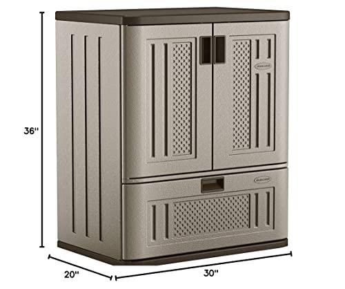 Suncast BMC3601 Deck Box, Platinum Metallic - CookCave