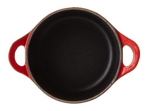 Le Creuset Enameled Cast Iron Mini Cocotte with Lid, 1/3 qt., Cerise - CookCave