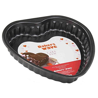 JOEY'Z Non-Stick Heart Shaped Cake Pan Baking Pan - Large 10 Inch - Valentines Day Gifts - Heart Shaped Cake Pans/Heart Cake Pan - CookCave