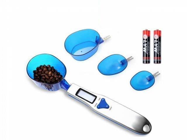 Digital Kitchen Measuring Spoon, Three Different Specifications Food Scale Spoon, Food Scales Digital Weight Grams and oz, Weight from 0.1Grams to 500Grams Support Unit g/oz/gn/ct(with AAA Batteries) - CookCave