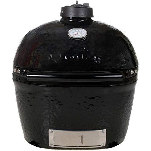 Primo 774 Ceramic Charcoal Smoker Grill, Oval Junior - CookCave