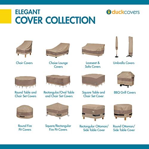 Duck Covers Elegant Waterproof 51 Inch BBQ Grill Cover , Swiss Coffee , 51"W x 23"D x 44"H - CookCave