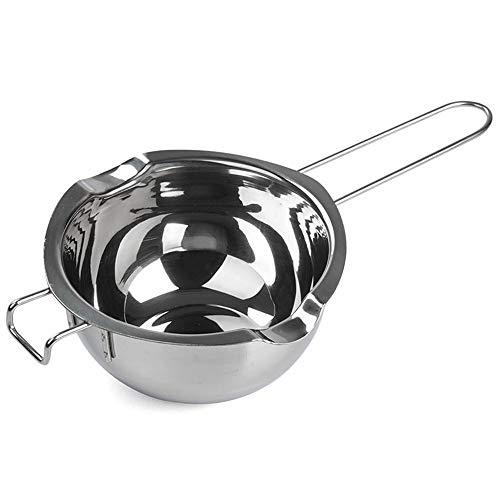 Stainless Steel Double Boiler Pot for Melting Chocolate, Candy and Candle Making (18/8 Steel, 2 Cup Capacity, 480ML) - CookCave