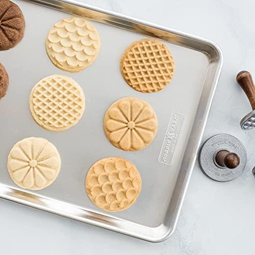 Nordic Ware 01235 – Heirloom Cookie Stamps, Grey - CookCave