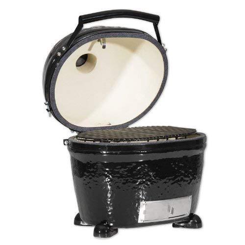 Primo 774 Ceramic Charcoal Smoker Grill, Oval Junior - CookCave