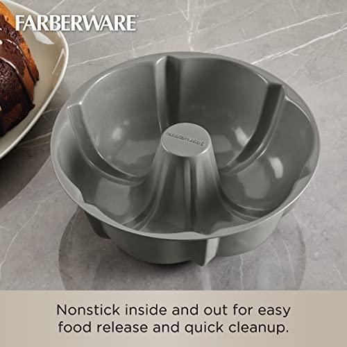 Farberware Specialty Bakeware Nonstick Baking Set for Pressure Cooker or in The Oven, 4 Piece, Gray - CookCave