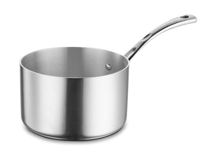 Cuisinart French Classic Tri-Ply Stainless 3-Piece Saucepan and Double Boiler Set - CookCave