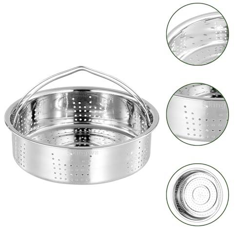 Skingwa Steamer Basket,Steamer Basket Insert for 6,8 Pots (Small Hole) - CookCave