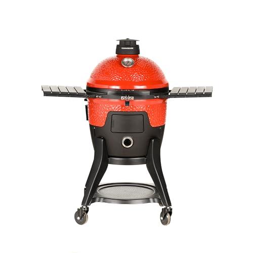 Kamado Joe KJ15260020 Pellet Joe Wood Pellet Grill, 18-inch, Red, Large - CookCave