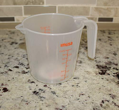 IMUSA USA 2 Cup Plastic Measuring Cup, Transparent - CookCave